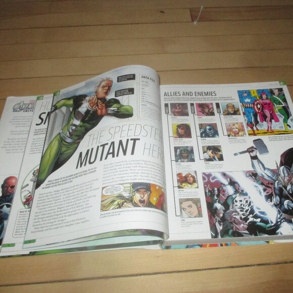 Marvel Avengers Encyclopedia (2016) Marvel Comics Hardcover - Picture 5 of 11